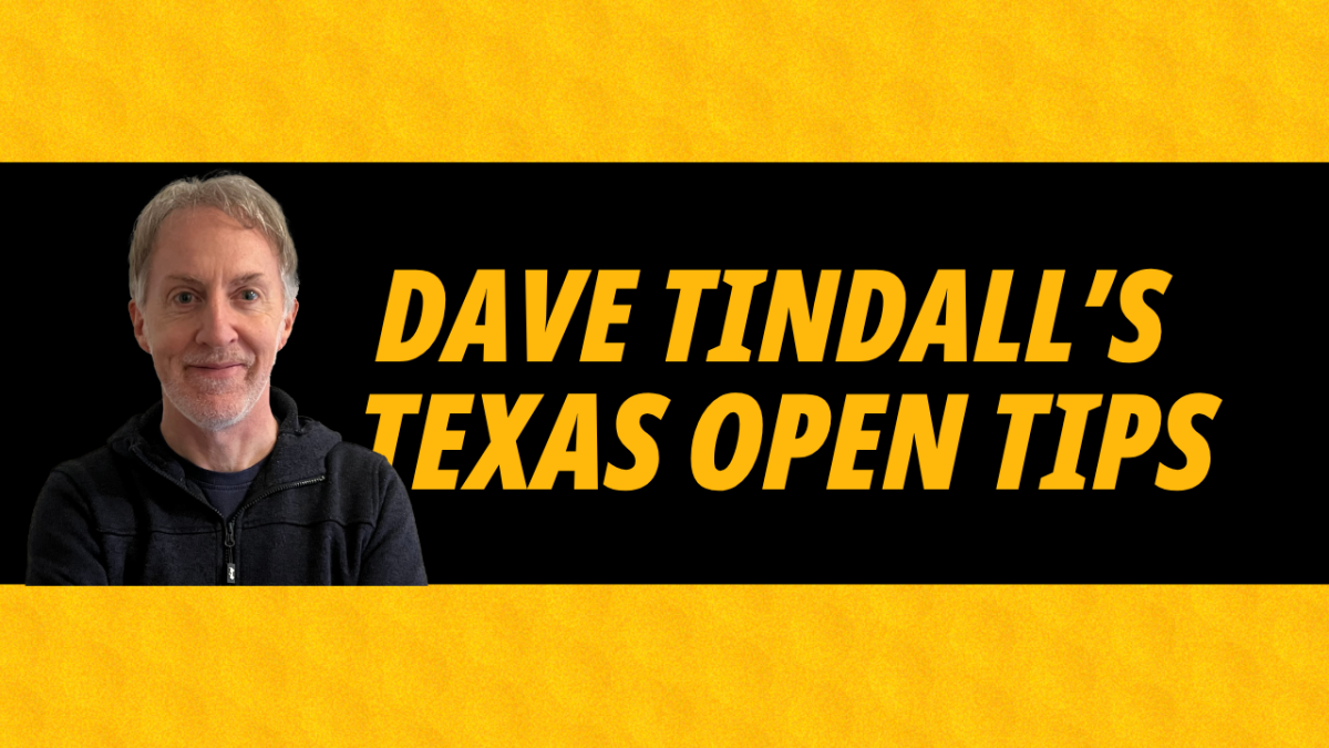 Image for Dave Tindall's Valero Texas Open tournament preview with three tips